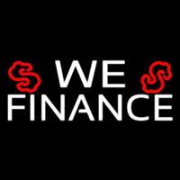 We Finance Dollar Logo 1 Neonkyltti