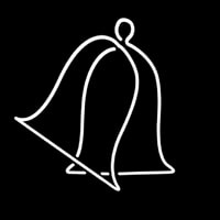 Wedding Bell Logo Neonkyltti