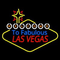 Welcome To Fabulous Las Vegas Neonkyltti
