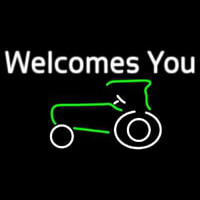 Welcomes You Logo Neonkyltti