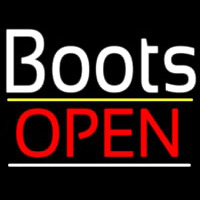 White Boots Open Neonkyltti