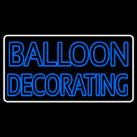 White Border Double Stroke Balloon Decorating Neonkyltti