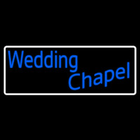 White Border Wedding Chapel Neonkyltti