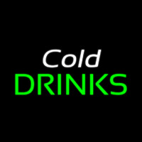 White Cold Drinks Green Neonkyltti