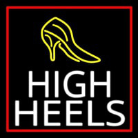 White High Heels With Sandal Neonkyltti