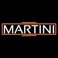 White Martini Real Neon Glass Tube Neonkyltti