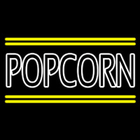 White Popcorn With Yellow Line Neonkyltti
