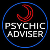 White Psychic Advisor With Logo Neonkyltti