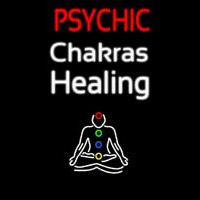 White Psychic Chakras Healing Neonkyltti