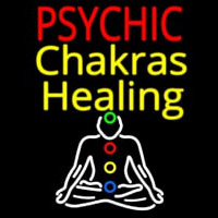 White Psychic Chakras Healing Neonkyltti