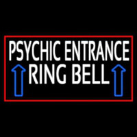 White Psychic Entrance Ring Bell Red Border Neonkyltti