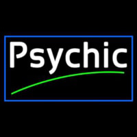 White Psychic Green Line Neonkyltti