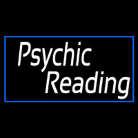White Psychic Reading With Border Neonkyltti