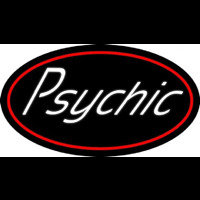 White Psychic Red Border Neonkyltti