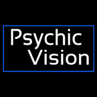 White Psychic Vision Neonkyltti