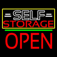 White Self Storage Block With Open 1 Neonkyltti