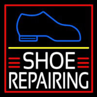 White Shoe Repairing Neonkyltti