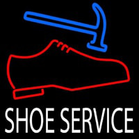 White Shoe Service Neonkyltti