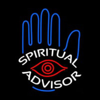 White Spiritual Advisor Neonkyltti