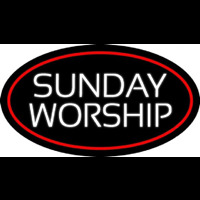 White Sunday Worship Neonkyltti