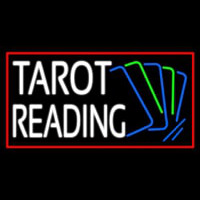 White Tarot Reading With Cards Neonkyltti