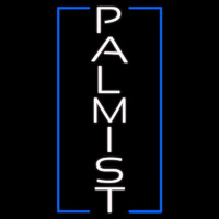 White Vertical Palmist Neonkyltti