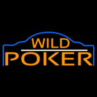 Wild Poker 3 Neonkyltti