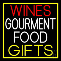 Wines Food Yellow Gifts Neonkyltti