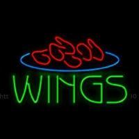 Wings Food Neonkyltti