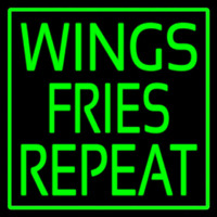 Wings Fries Repeat Neonkyltti