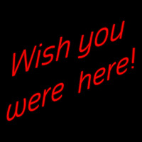 Wish You Were Here Neonkyltti