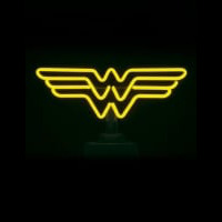 Wonder Woman Desktop Neonkyltti