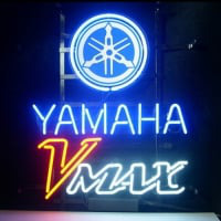 Yamaha V Max Kauppa Avoinna Neonkyltti