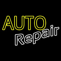 Yellow Auto White Repair Neonkyltti