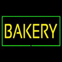 Yellow Bakery Rectangle Green Neonkyltti