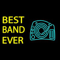Yellow Best Band Ever Neonkyltti
