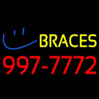 Yellow Braces Red Phone Number Neonkyltti