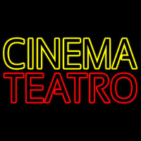 Yellow Cinema Red Teatro Neonkyltti