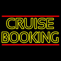 Yellow Cruise Booking Neonkyltti