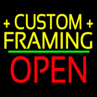 Yellow Custom Framing Open 1 Neonkyltti