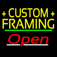 Yellow Custom Framing Open 3 Neonkyltti