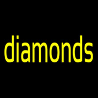 Yellow Diamond Neonkyltti