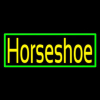 Yellow Horseshoe With Border Neonkyltti