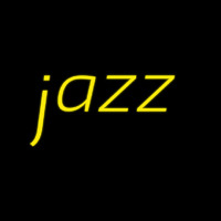 Yellow Jazz Cursive Neonkyltti