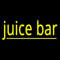 Yellow Juice Bar Neonkyltti
