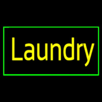 Yellow Laundry With Green Border Neonkyltti