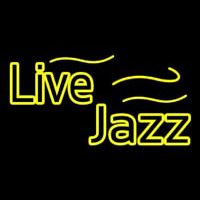 Yellow Live Jazz Neonkyltti