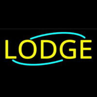 Yellow Lodge Neonkyltti