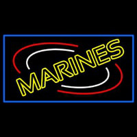 Yellow Marines Neonkyltti