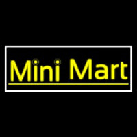 Yellow Mini Mart Neonkyltti